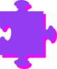 Purple Pink Puzzle Clip Art