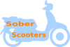 Sober Scooters Logo Clip Art