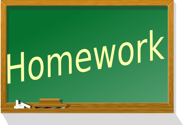 Homework Clip Art at Clker.com - vector clip art online, royalty free