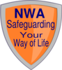 Orange Shield Nwa Clip Art