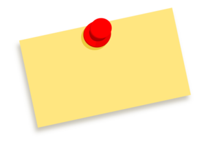 Post Reminder Note Clip Art