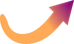 Orange-purple Arrow Clip Art