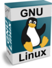 Cartoon Linux Box Clip Art