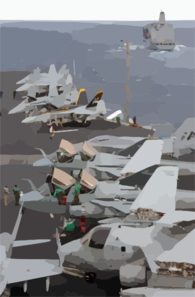 Kitty Hawk Prepares To Pull Alongside The Military Sealift Command Ship Usns Rappahannock Clip Art