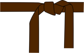 Cinturon Marron Clip Art