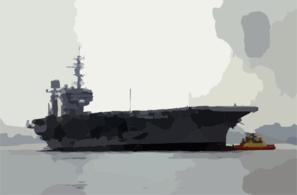 The Decommissioned Aircraft Carrier Uss Constellation (cv 64) Begins Its Transit From Naval Air Station North Island To Puget Sound Naval Shipyard Clip Art