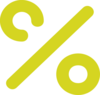 Percentyellow Clip Art