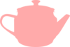 Tea Pink Pot Clip Art