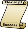 Receipt Small Clip Art