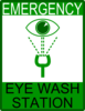 Emergency Eye Wash Station Clip Art