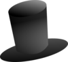 Tall Top Hat Clip Art