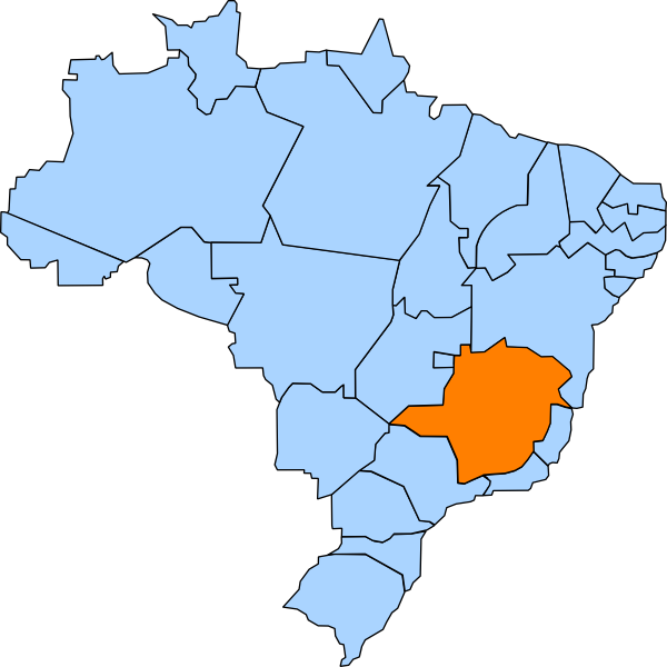 clipart map of brazil - photo #14