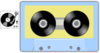 Cassette Turntable Clip Art