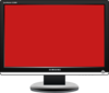 Red Screen Flat Screen Tv Clip Art