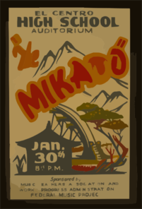  The Mikado 1 Clip Art