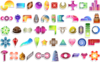 Abstract Shapes Collection Clip Art