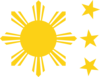 Sun Star Yellow Philippines Clip Art