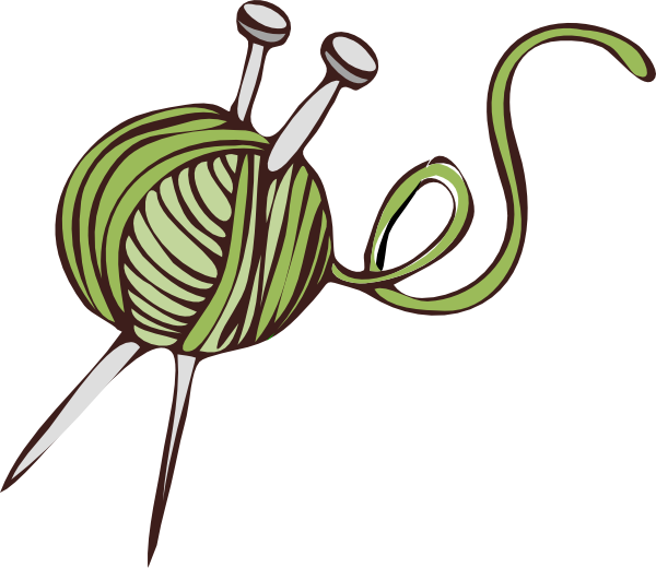 Green Knitting Clip Art at Clker.com - vector clip art online, royalty ...