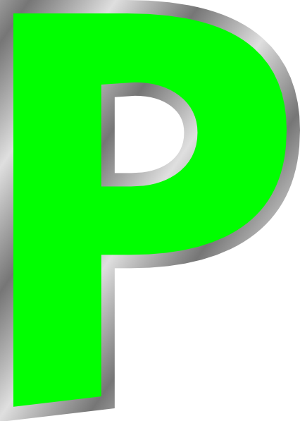 Letter P Clip Art at Clker.com - vector clip art online, royalty free