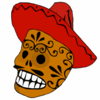 Mexican Skull Clip Art