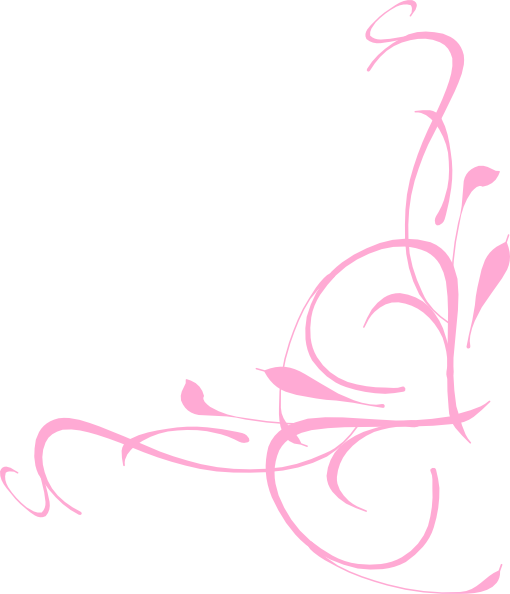 Dusty Rose - Floral Swirl Clip Art at Clker.com - vector ...