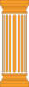4- Orange Column Clip Art