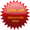 20% Off Clip Art