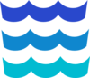 Wave Pattern Short Clip Art