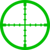 Green Target Clip Art