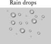 Raindrops Clip Art