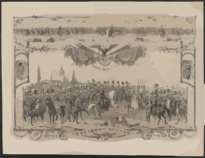 Third Regiment Hussars M.s.n.y.  / W. Staengel ; Print Of A. Weingärtner S Lithy. Clip Art
