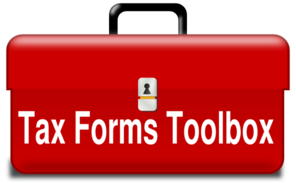 Tax Forms Toolbox Clip Art