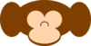 Happy Spangler Monkey Clip Art