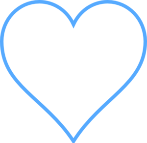 Blue Heart Clip Art at Clker.com - vector clip art online, royalty free
