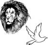 Lion, Currency Clip Art
