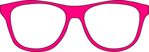 Pink Glasses Clip Art