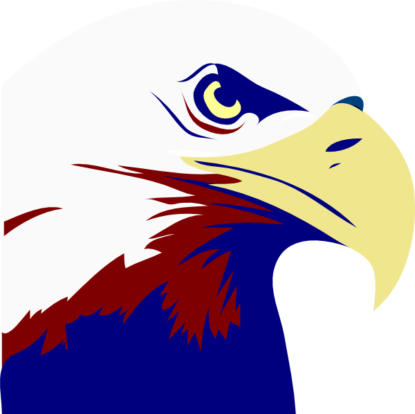 eagle and flag clipart - photo #48