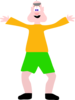 Open Arms Clip Art