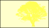 Tree, Yellow, Silhouette, Yellow Background Clip Art