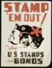 Stamp  Em Out Buy U.s. Stamps And Bonds / T.a. Byrne. Clip Art