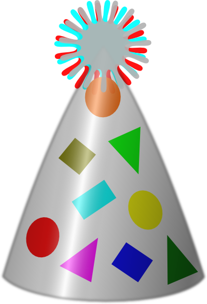 Birthday Hat Clip Art at Clker.com - vector clip art online, royalty