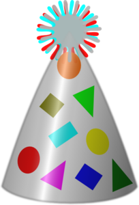 Birthday Hat Clip Art at Clker.com - vector clip art online, royalty