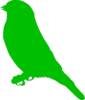 Green Bird Clip Art