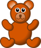 Brown Teddy Bear Clip Art