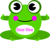 Skee  Wee Frog Clip Art