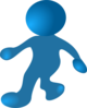 Walking Cartoon Man Clip Art