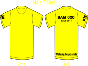 Yellow T-shirt Logo Clip Art