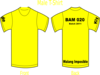 Yellow T-shirt Logo Clip Art