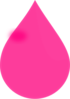 Pink Drop Clip Art