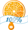 100 Percent Orange Juice Clip Art